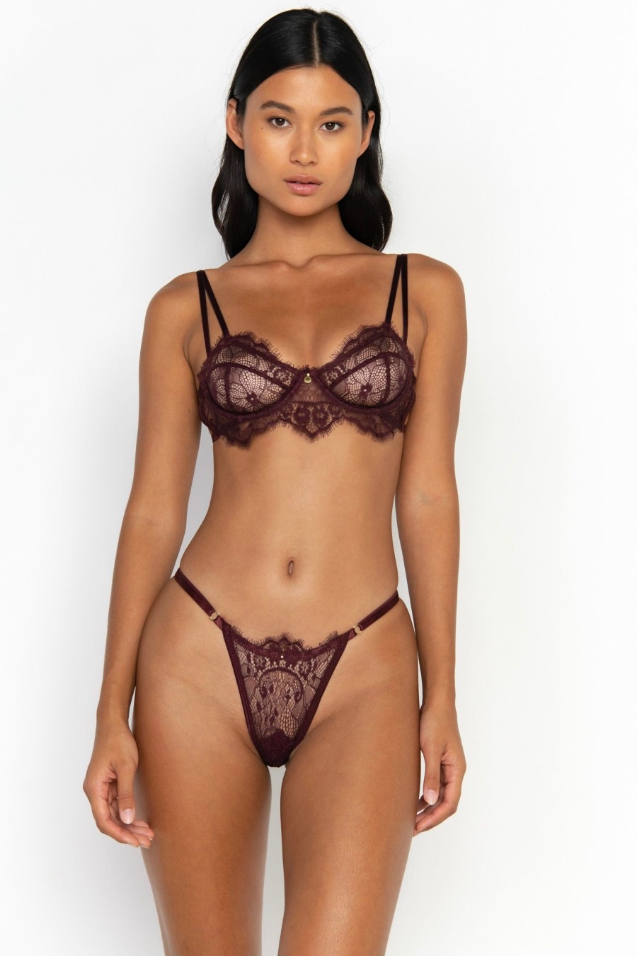 Women Gooseberry Intimates Bras | Bra Burgundy