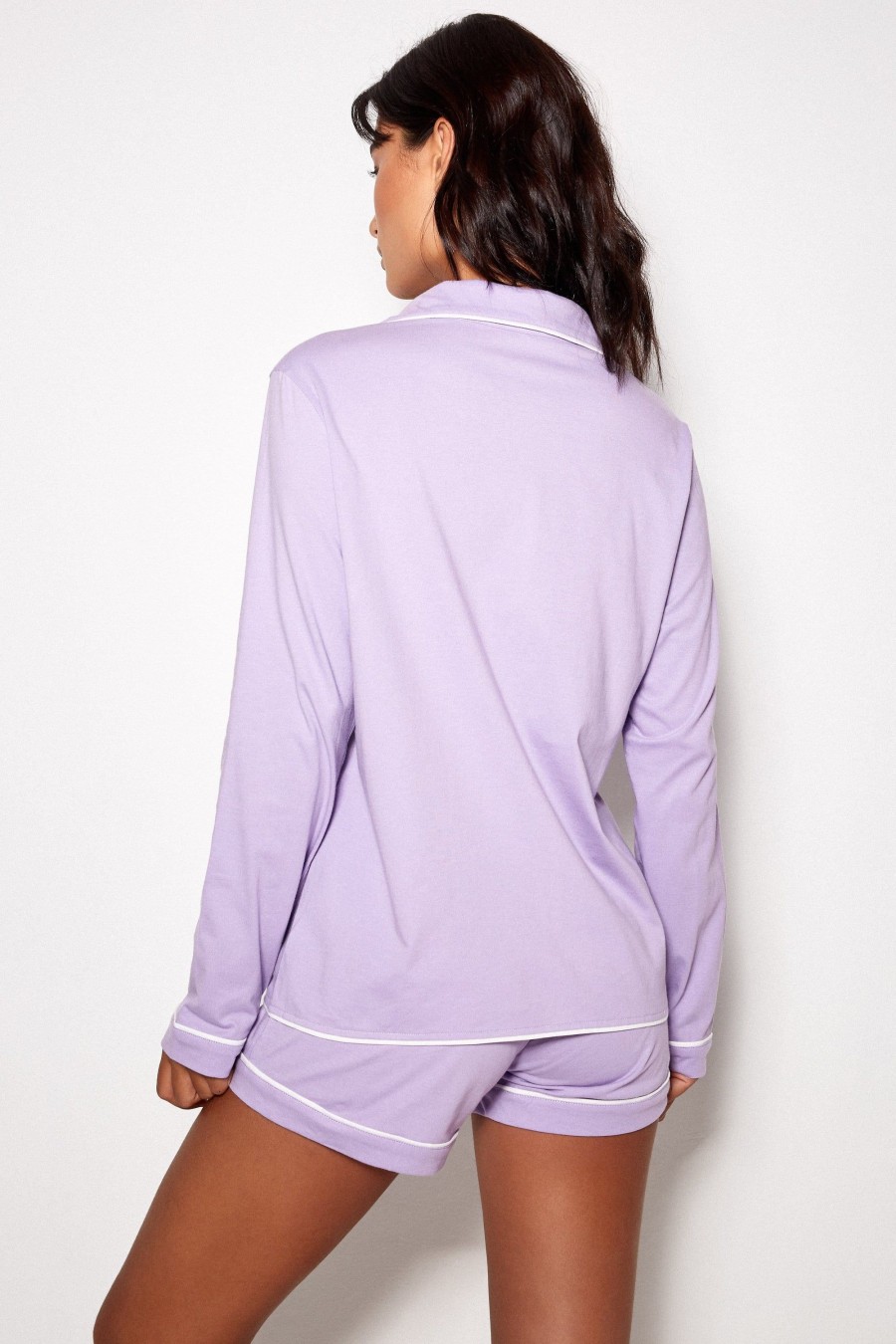 Women Gooseberry Intimates Sleep Wear | Pj Set Lavender